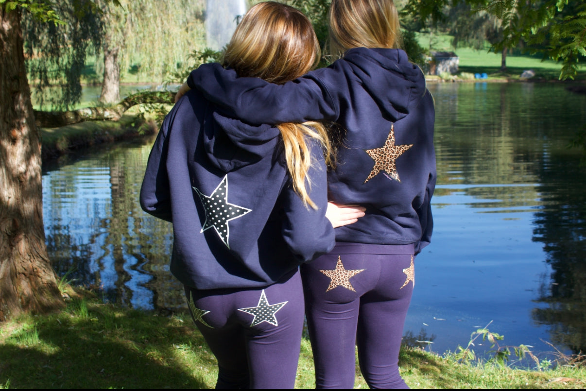 Aniela Polka Dot Hoodie