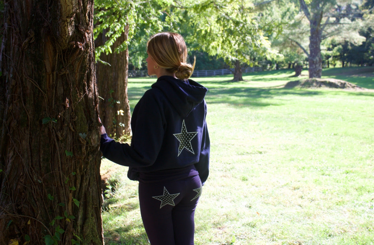 Aniela Polka Dot Hoodie